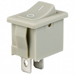 1 pcs : R1966AGRYGRYFF - SWITCH ROCKER SPST 15A 125V