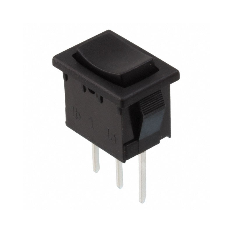 1 pcs : R1966DBLKBLKEP - SWITCH ROCKER SPDT 15A 125V
