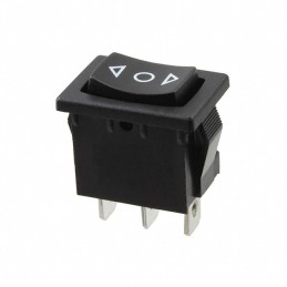 1 pcs : R1966DBLKBLKHF - SWITCH ROCKER SPDT 15A 125V