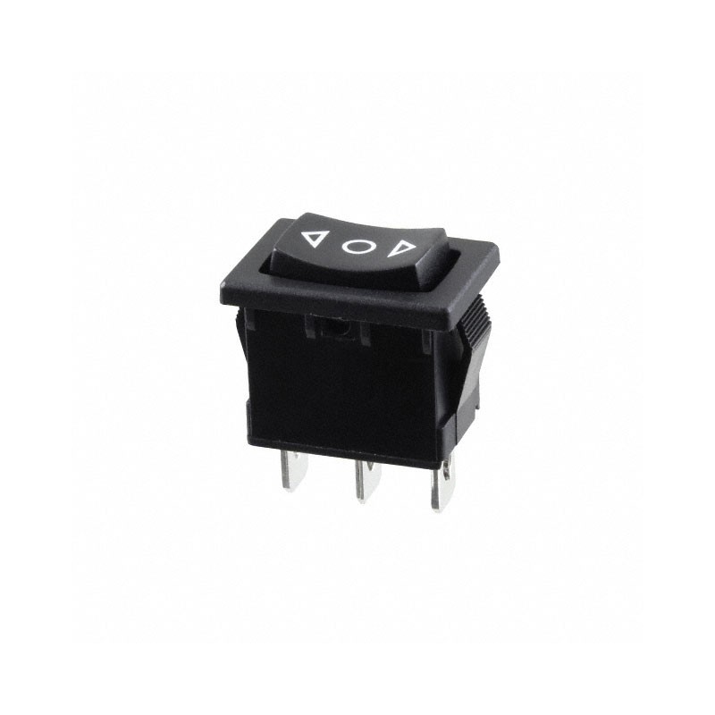 1 pcs : R1966IBLKBLKHF - SWITCH ROCKER SPDT 15A 125V