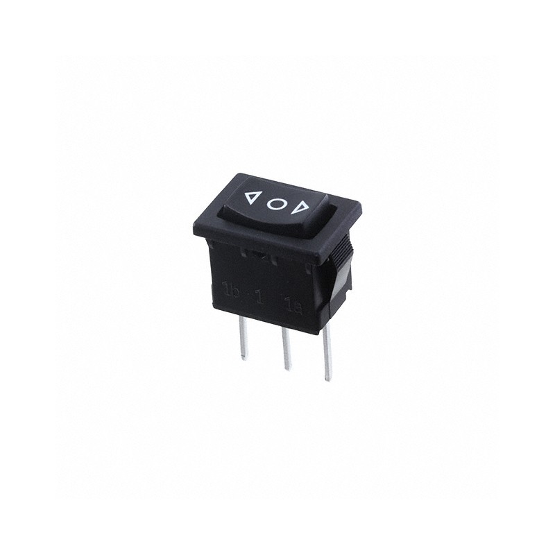 1 pcs : R1966IBLKBLKHP - SWITCH ROCKER SPDT 15A 125V