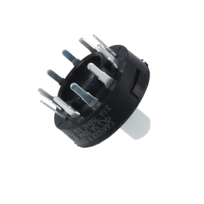 1 pcs : R20405RN02Q - SWITCH ROTARY 4POS 5A 125V
