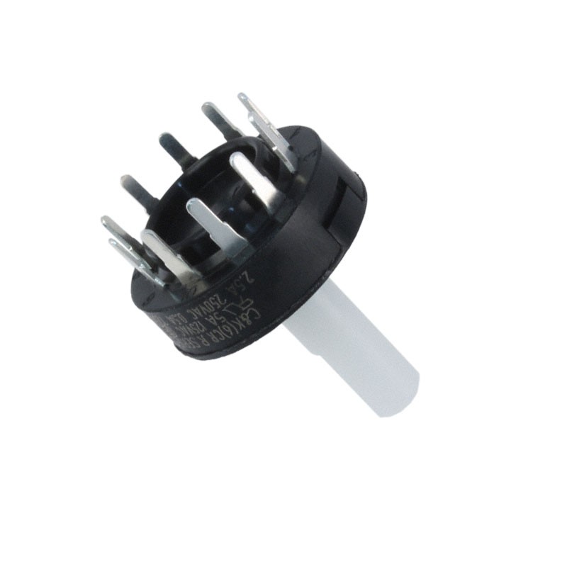 1 pcs : R20407RN02Q - SWITCH ROTARY 4POS 5A 125V