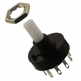 1 pcs : R20407RR03Q - SWITCH ROTARY 4POS 5A 125V