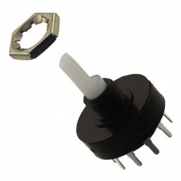1 pcs : R20507RR02Q - SWITCH ROTARY 5POS 5A 125V