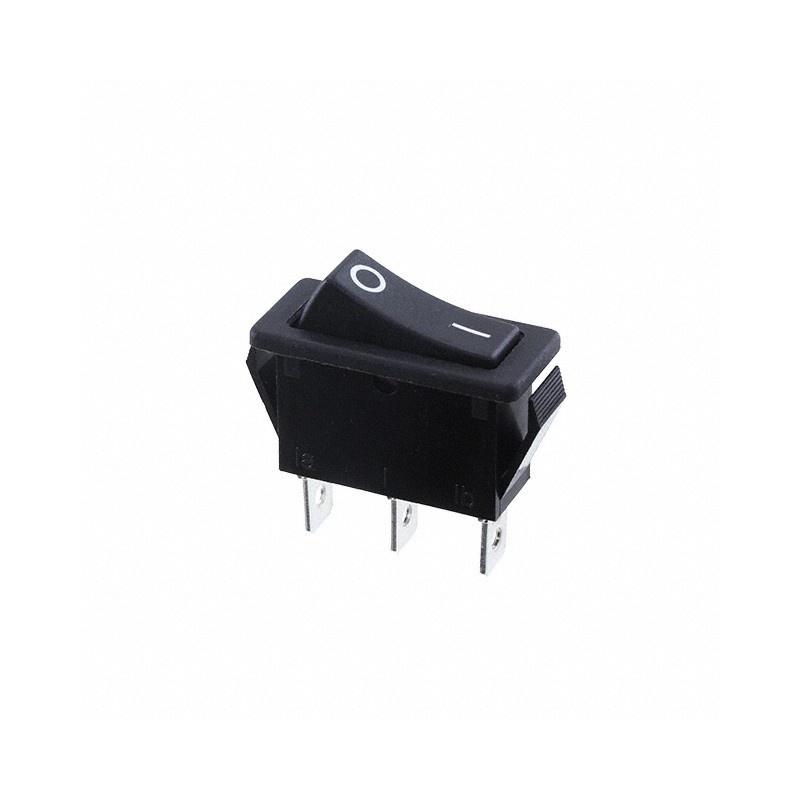 1 pcs : R4CBLKBLKFF0 - SWITCH ROCKER SPDT 20A 125V