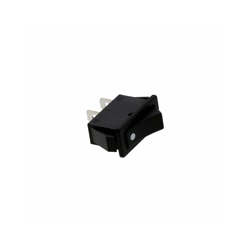 1 pcs : R4HBLKBLKAF0 - SWITCH ROCKER SPST-NC 20A 125V