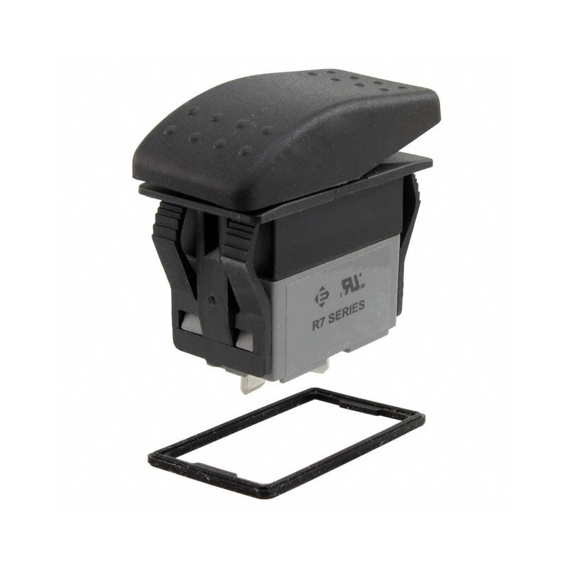 1 pcs : R711FB1-SXXXNBBNNX - SWITCH ROCKER SPST 20A 125V