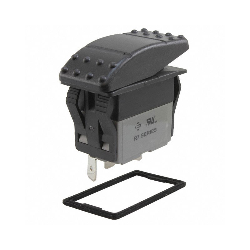 1 pcs : R713FA1-SXXXNB4NNX - SWITCH ROCKER SPDT 16A 30V