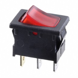1 pcs : RA11131000-116 - SWITCH ROCKER SPST 10A 125V