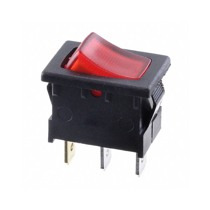 1 pcs : RA11131000-116 - SWITCH ROCKER SPST 10A 125V