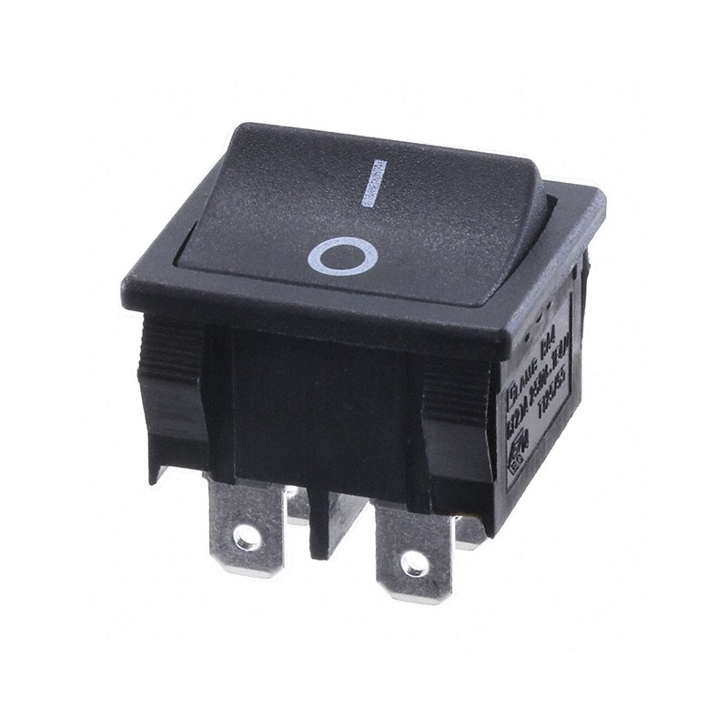 1 pcs : RA41231121 - SWITCH ROCKER DPST 10A 125V