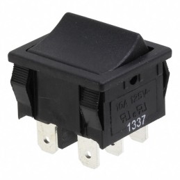 1 pcs : RA41G31100 - SWITCH ROCKER DPDT 10A 125V