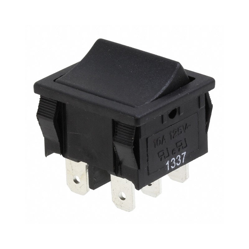 1 pcs : RA41G31100 - SWITCH ROCKER DPDT 10A 125V