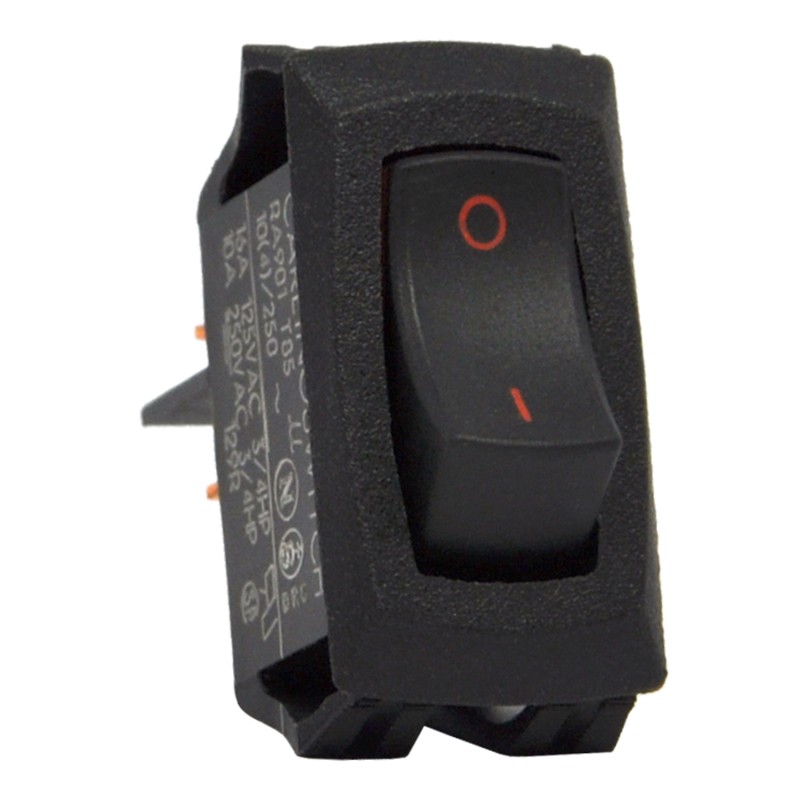 1 pcs : RA901-VB-B-1-V - SWITCH ROCKER SPST 16A 125V