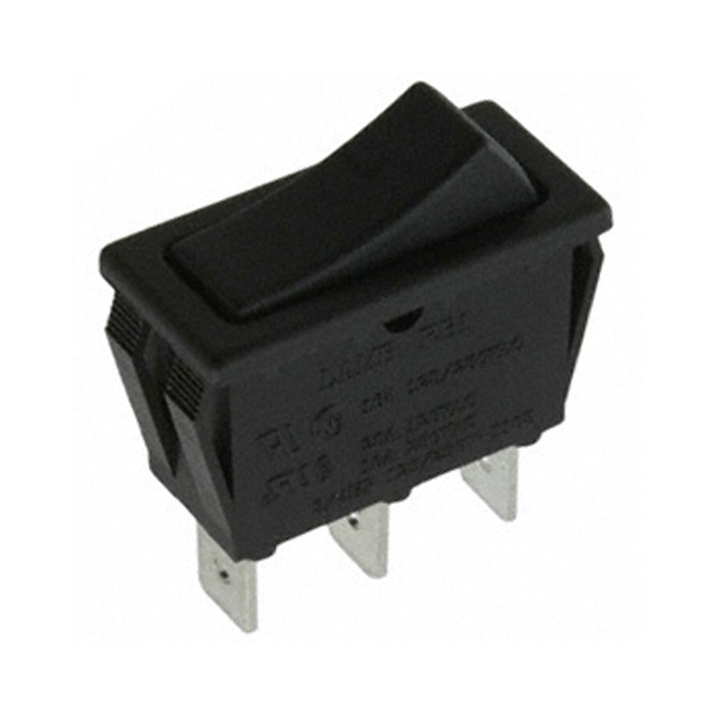 1 pcs : RB143D1100 - SWITCH ROCKER SPDT 20A 125V