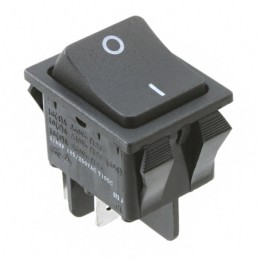 1 pcs : RB242D1121 - SWITCH ROCKER DPST 20A 125V