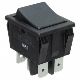 1 pcs : RB246C1100 - SWITCH ROCKER DPDT 16A 125V