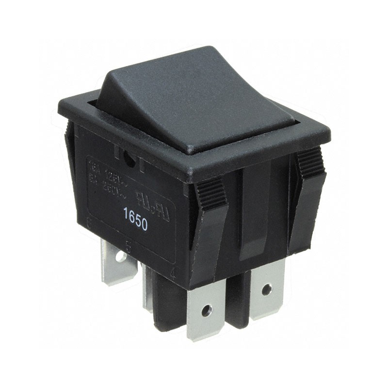 1 pcs : RB246C1100 - SWITCH ROCKER DPDT 16A 125V