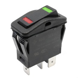 1 pcs : RB345A1100-136 - SWITCH ROCKER SPDT 16A 125V