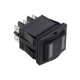 1 pcs : RB547A1100-136 - SWITCH ROCKER DPDT 16A 125V