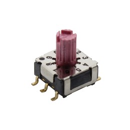 1 pcs : RD07B10RGT - SWITCH ROTARY DIP BCD 0.1A 50V