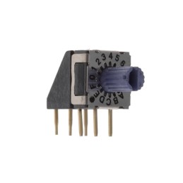 1 pcs : RD07B16CVBT - SW ROTARY DIP HEX COMP 0.1A 50V