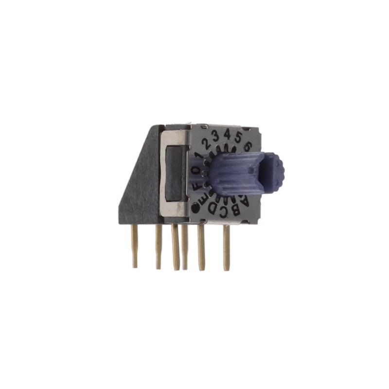 1 pcs : RD07B16CVBT - SW ROTARY DIP HEX COMP 0.1A 50V
