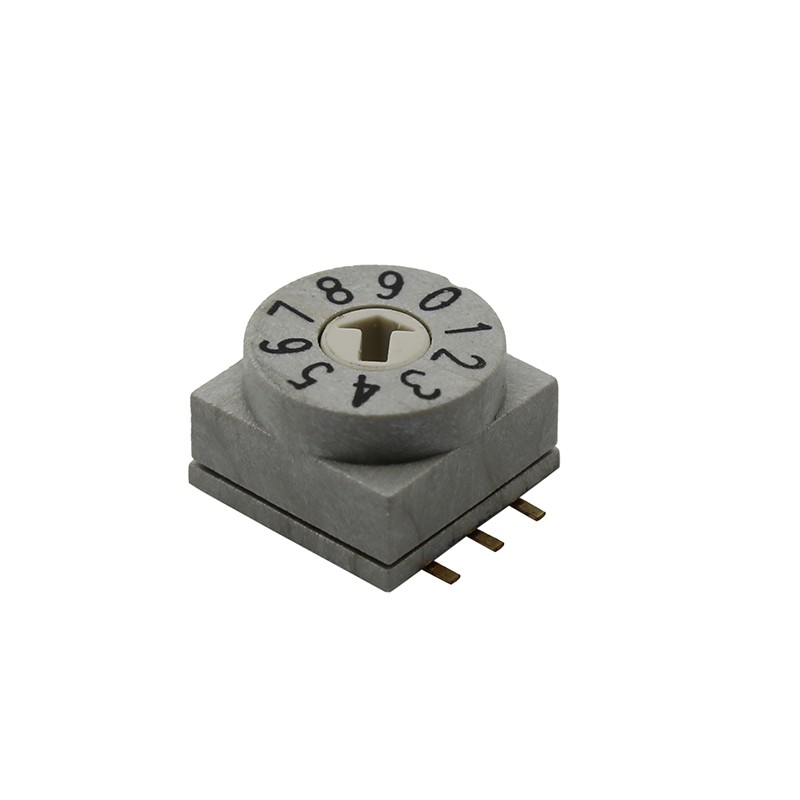1 pcs : RD10RA10RGT - SWITCH ROTARY DIP BCD 0.15A 50V