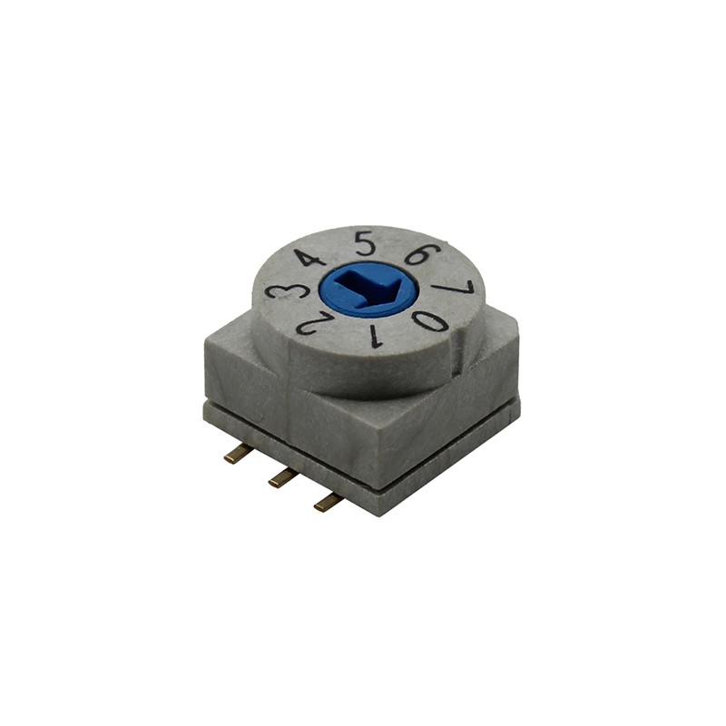 1 pcs : RD10RA8CGR - SW ROTARY DIP OCT COMP 0.15A 50V