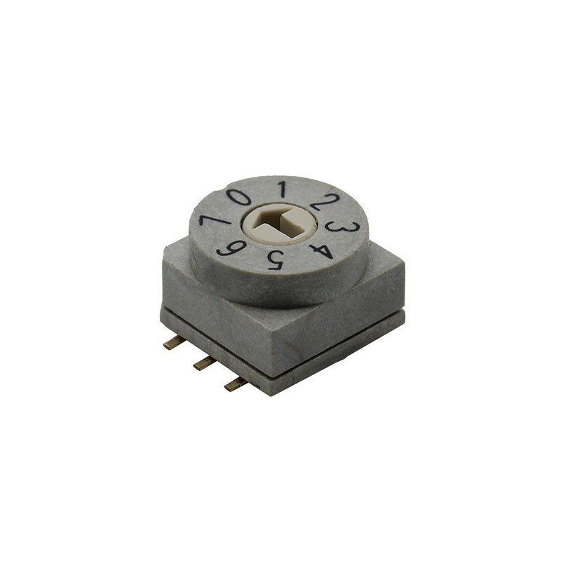1 pcs : RD10RA8RGR - SW ROTARY DIP OCTAL 0.15A 50V