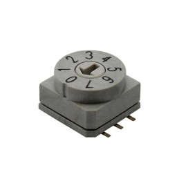 1 pcs : RD10RA8RGT - SW ROTARY DIP OCTAL 0.15A 50V