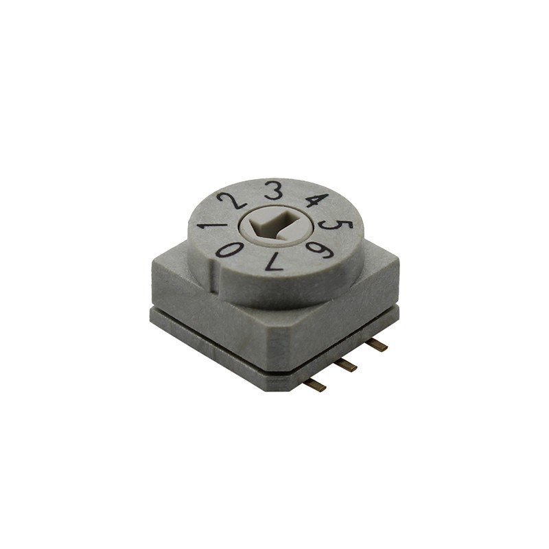 1 pcs : RD10RA8RGT - SW ROTARY DIP OCTAL 0.15A 50V