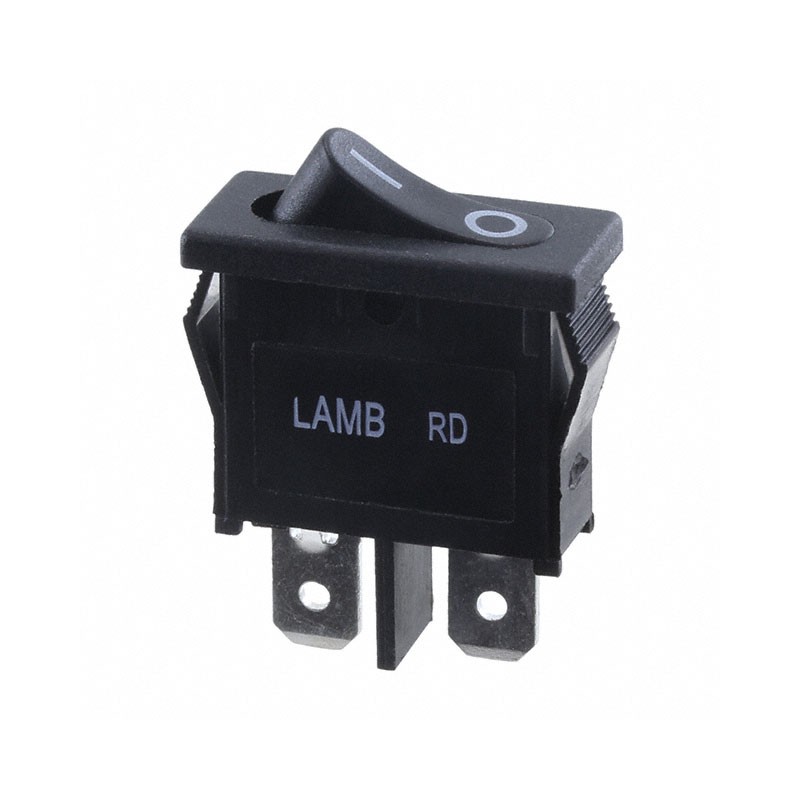 1 pcs : RD11131121 - SWITCH ROCKER SPST 10A 125V