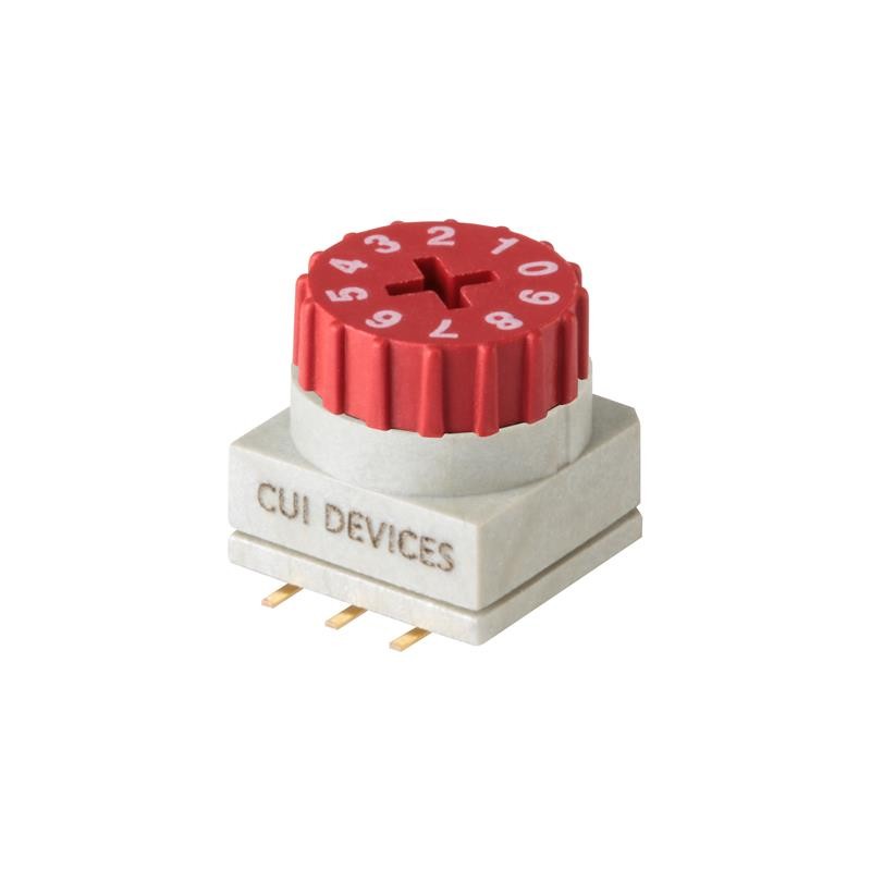 1 pcs : RDS3-10S-1065-3-SMT-TR - SWITCH ROTARY DIP BCD 0.15A 42V