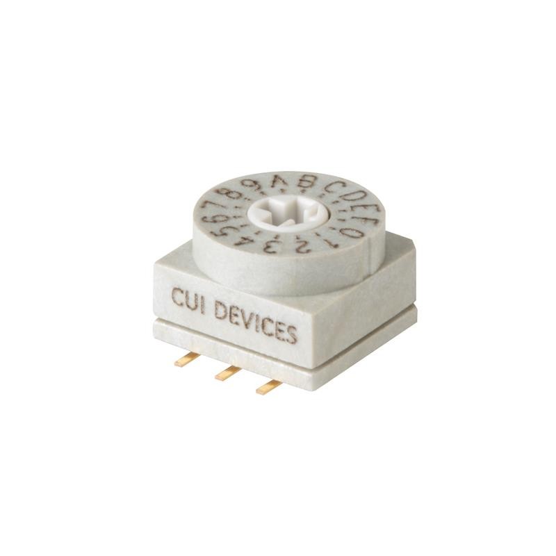 1 pcs : RDS3-16S-1065-SMT-TR - SWITCH ROTARY DIP HEX 0.15A 42V