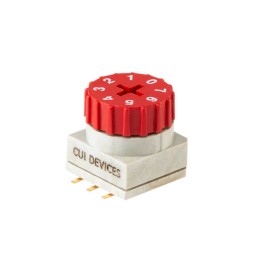 1 pcs : RDS3-8S-1065-3-SMT-TR - SWITCH ROTARY DIP SPST 0.15A 42V