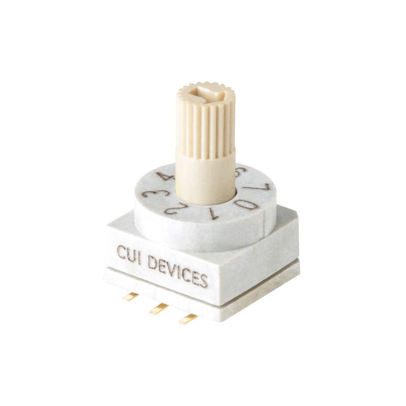 1 pcs : RDS4-8S-1065-73-SMT-TR-67 - SWITCH ROTARY DIP SPST 0.15A 42V