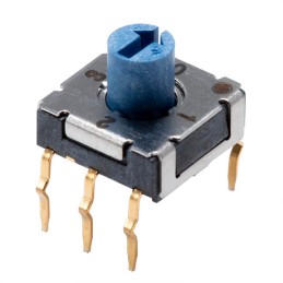 1 pcs : RDS-4S-7229-R-CR - SWITCH ROTARY DIP BCD 0.1A 50V