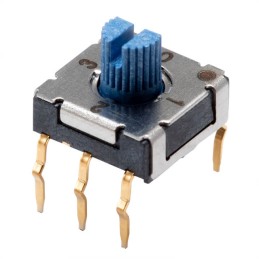 1 pcs : RDS-4S-7229-S-CR - SWITCH ROTARY DIP BCD 0.1A 50V