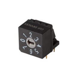 1 pcs : RDS5-8S-1011-RA-508-D-67 - SWITCH ROTARY DIP SPST 0.15A 42V