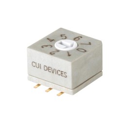 1 pcs : RDS5-8S-1065-SMT-TR-67 - SWITCH ROTARY DIP SPST 0.15A 42V