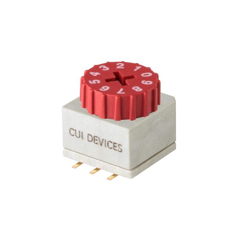 1 pcs : RDS6-10S-1065-3-SMT-TR - SWITCH ROTARY DIP BCD 0.15A 42V