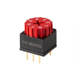 1 pcs : RDS6-8S-1065-3-D - SWITCH ROTARY DIP SPST 0.15A 42V