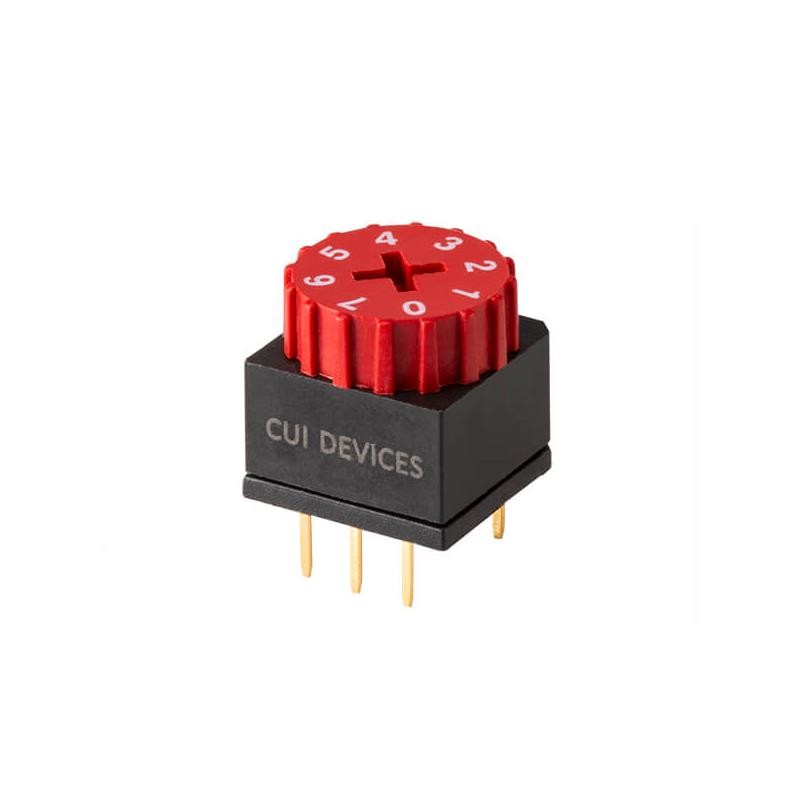 1 pcs : RDS6-8S-1065-3-D - SWITCH ROTARY DIP SPST 0.15A 42V