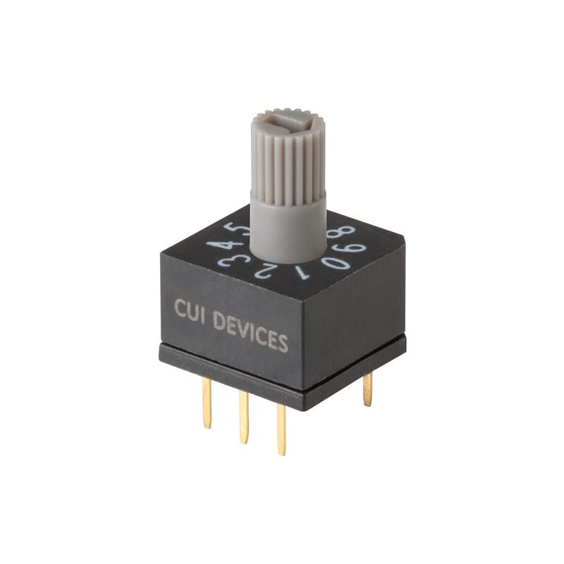 1 pcs : RDS7-10S-1065-73-D-67 - SWITCH ROTARY DIP BCD 0.15A 42V