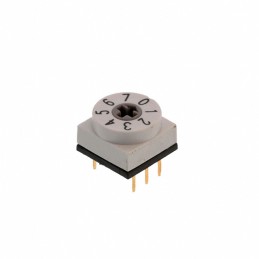 1 pcs : RDTCR08P1T - SW ROTARY DIP OCTAL 0.15A 42V
