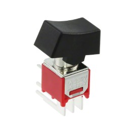 1 pcs : RMD1R102M6QES - SWITCH ROCKER DPDT 3A 120V