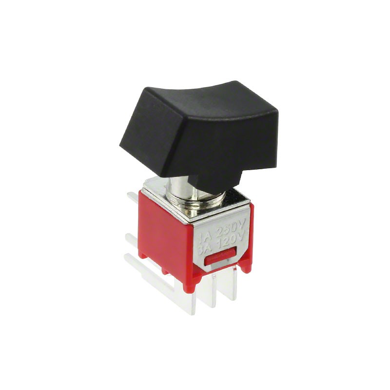 1 pcs : RMD1R102M6QES - SWITCH ROCKER DPDT 3A 120V