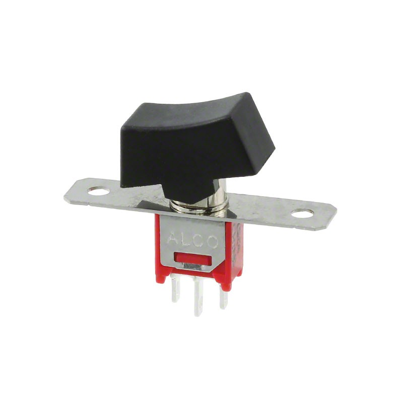 1 pcs : RMS1R102M1QES - SWITCH ROCKER SPDT 3A 120V